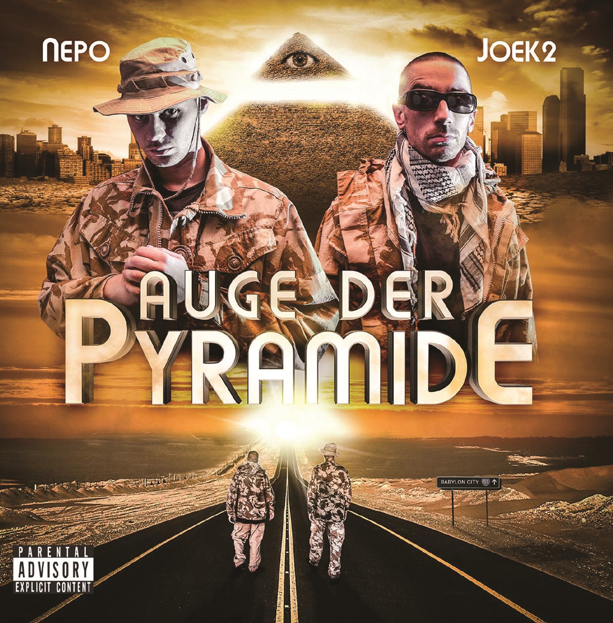 Bild von Joek2 & Nepo "Auge der Pyramide"