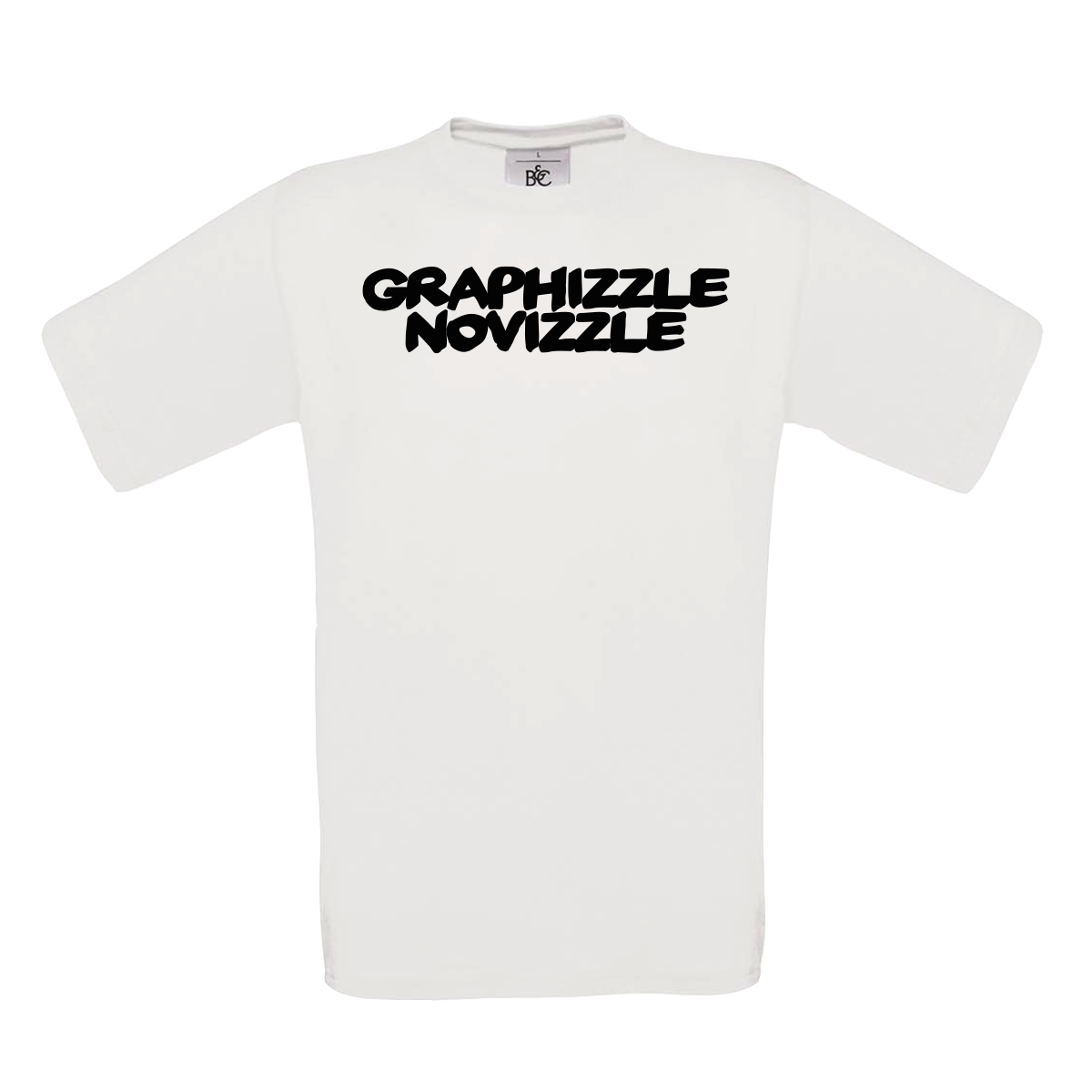 Bild von GRAPHIZZLE NOVIZZLE -SHIRT (weiß)