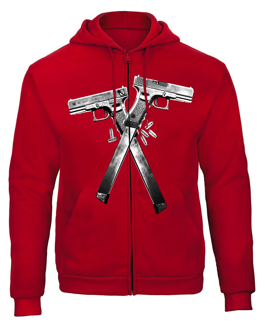 Bild von KDM GLOCKS  - ZIPPER [rot]