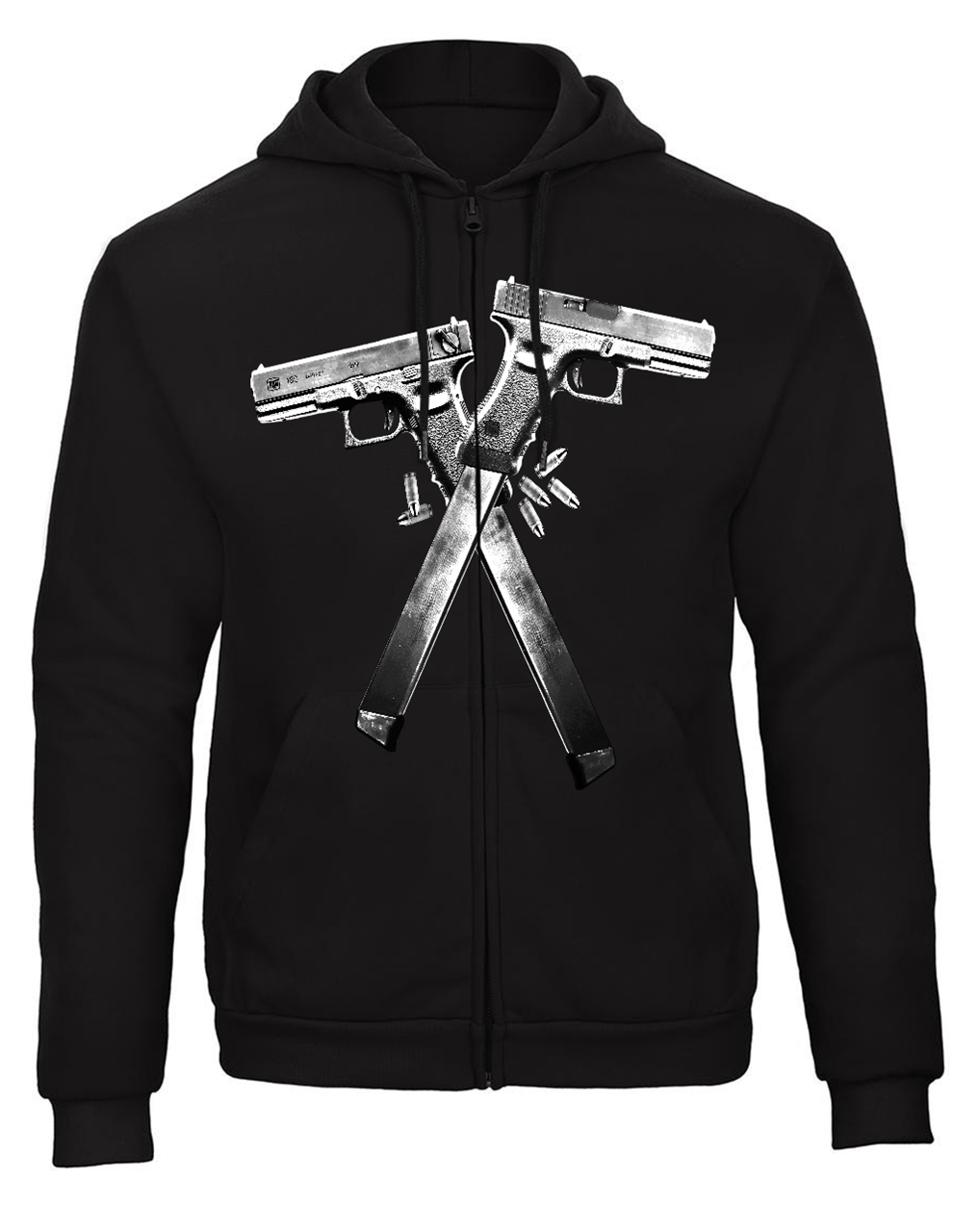 Bild von KDM GLOCKS  - ZIPPER [schwarz]