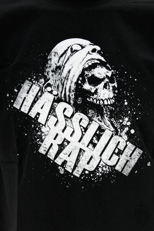 Bild von Hässlich Rap - Shirt [schwarz/weiß]