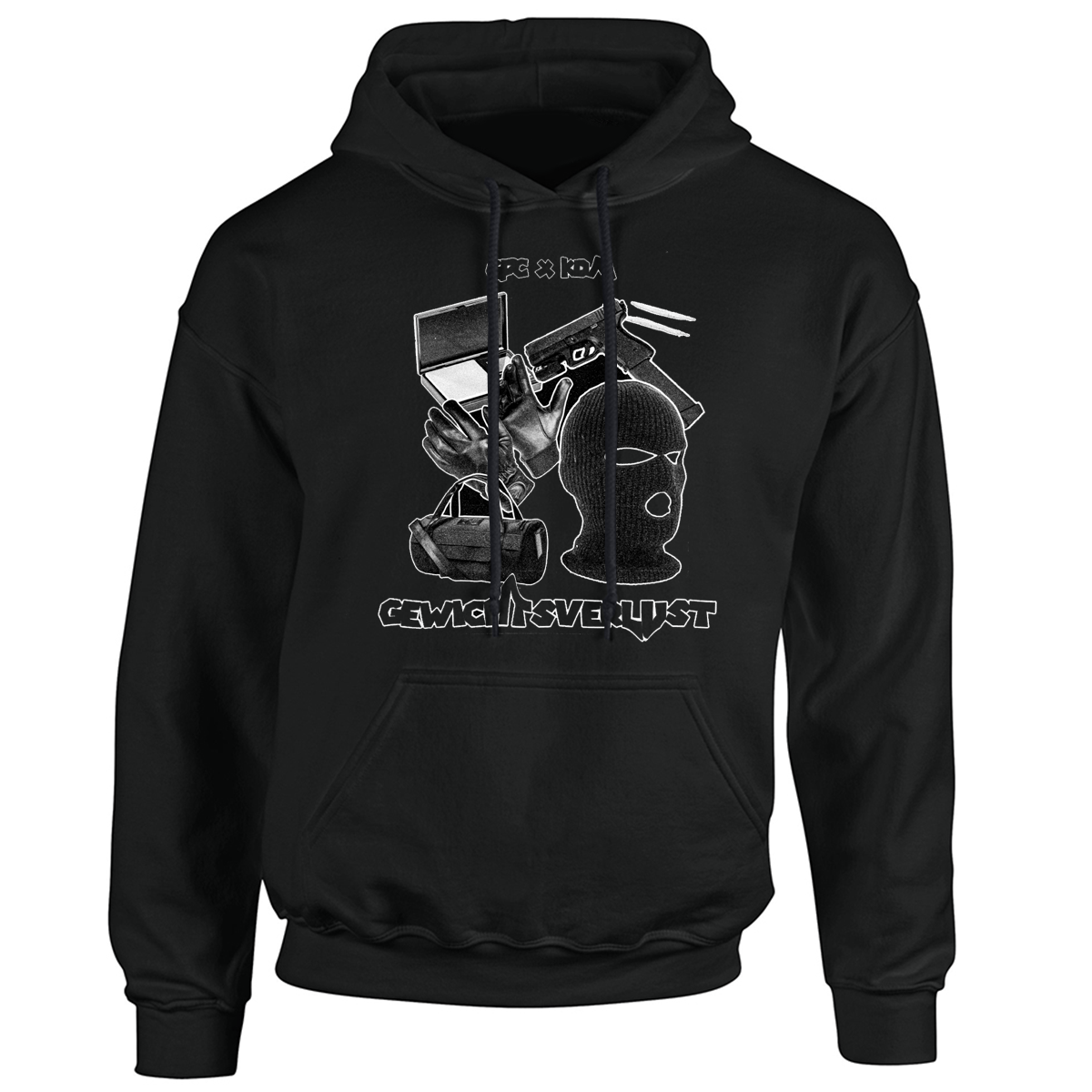 Bild von GEWICHTSVERLUST - HOODY [schwarz]