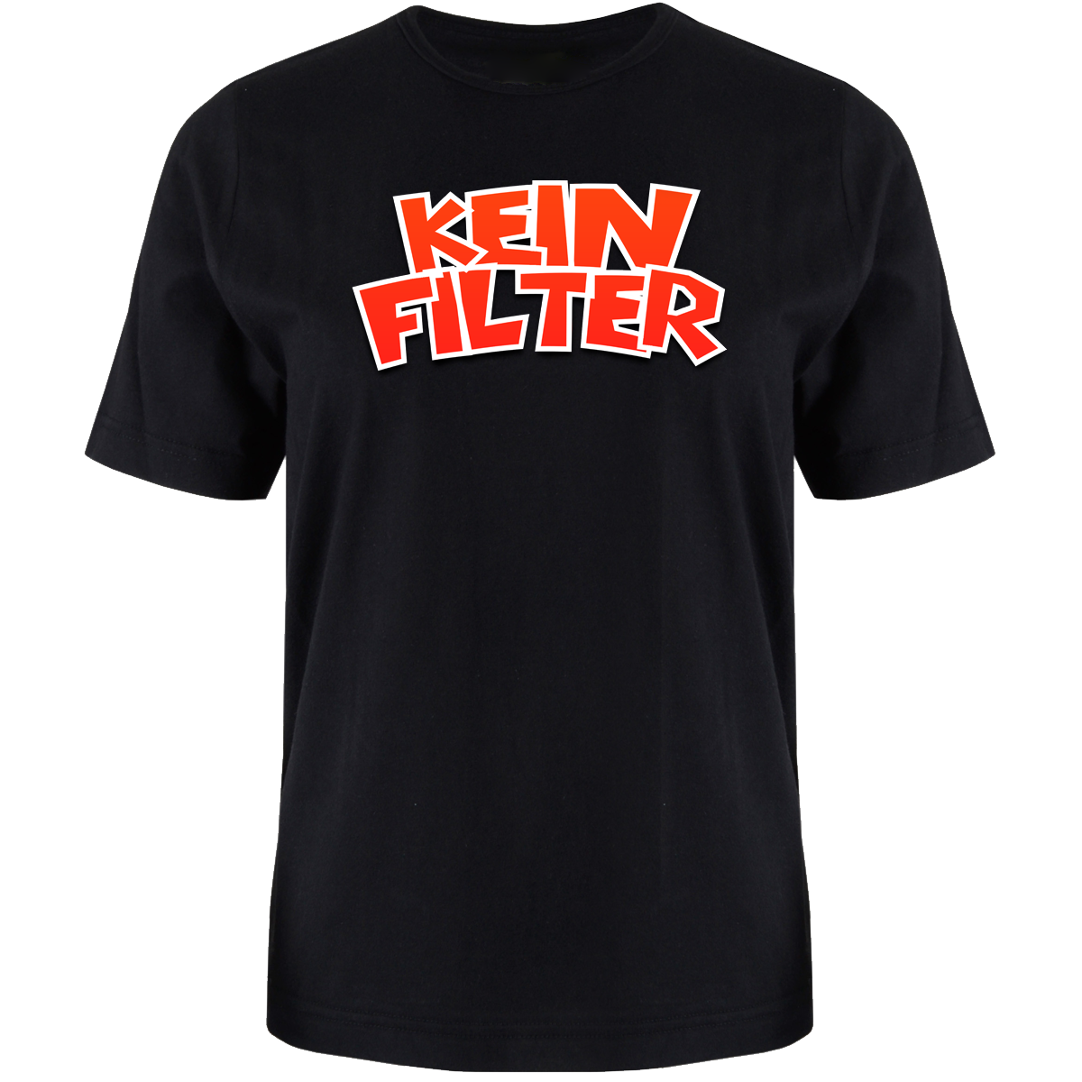 Bild von KEIN FILTER - SHIRT [schwarz]